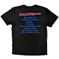 Miniatyrbilde 2 av 2: Thin Lizzy Unisex Adult Vagabonds Of The Western World Tracklist Back Print Cotton T-Shirt