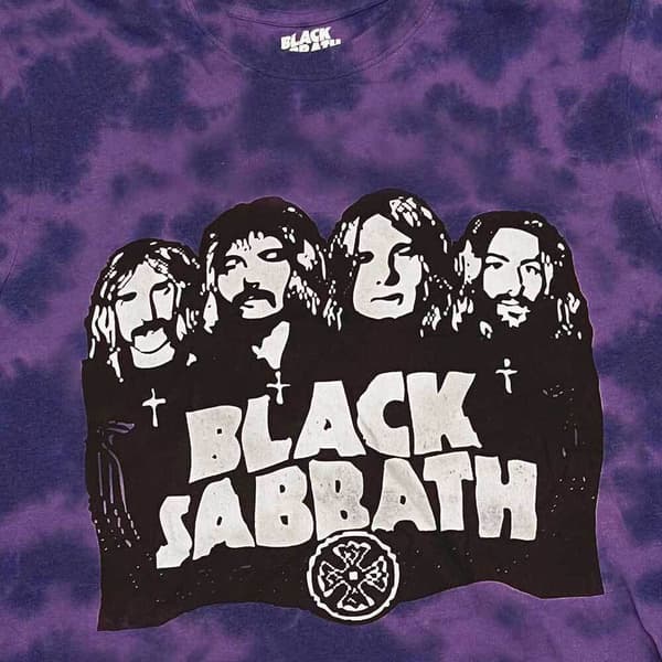 Black Sabbath Band Tie Dye T-shirt för barn och ungdomar