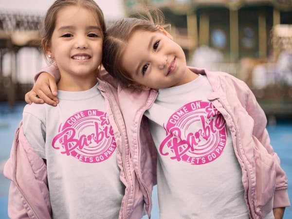 Come on let's go party T-shirt parody Barbie