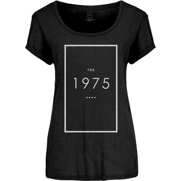 The 1975 Dam/Tjej - Bomulls-T-shirt med originallogo