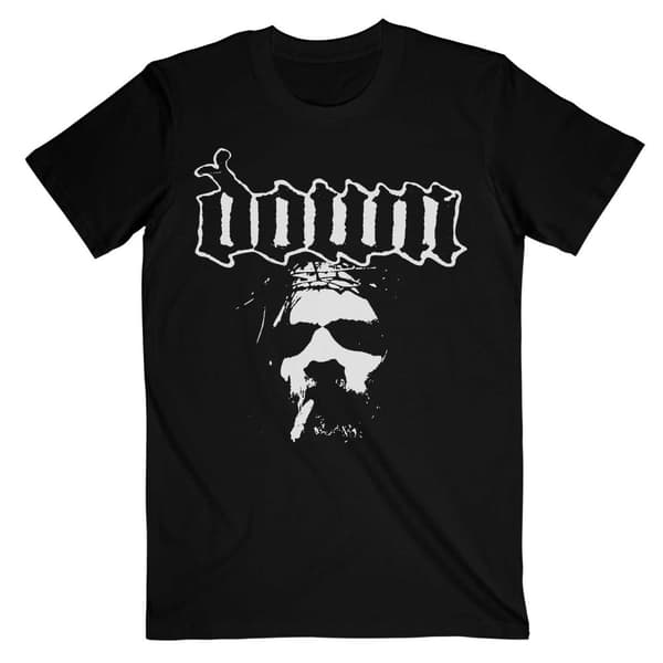 Down Unisex Adult Face Cotton T-Shirt