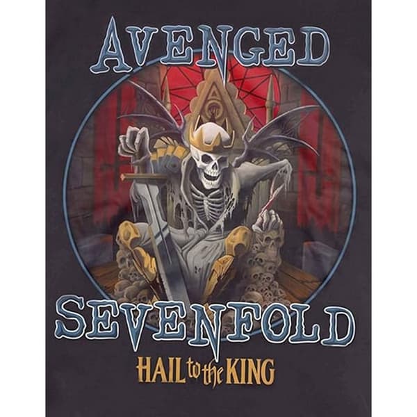 Avenged Sevenfold Unisex Adult Deadly Rule Cotton T-Shirt
