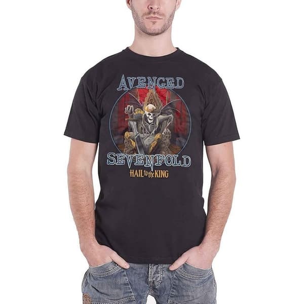 Avenged Sevenfold Unisex Adult Deadly Rule Cotton T-Shirt