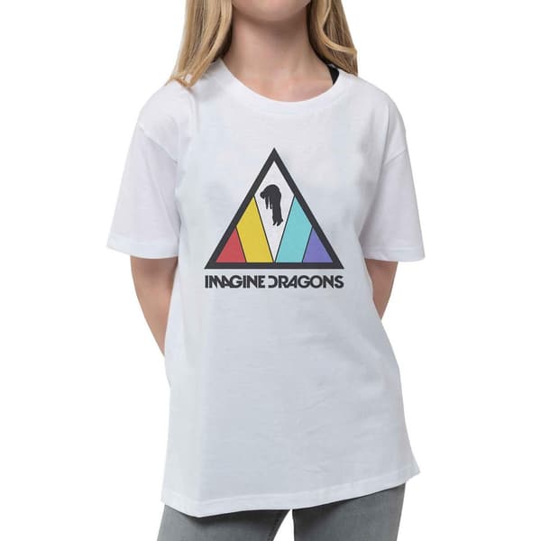 Imagine Dragons T-shirt med triangellogo för barn/unga