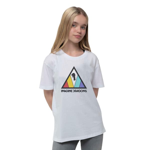 Imagine Dragons T-shirt med triangellogo för barn/unga
