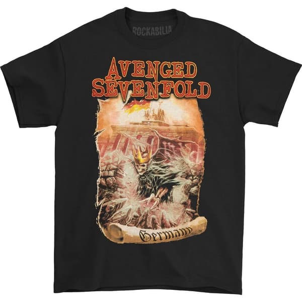 Avenged Sevenfold Unisex Adult Germany T-Shirt