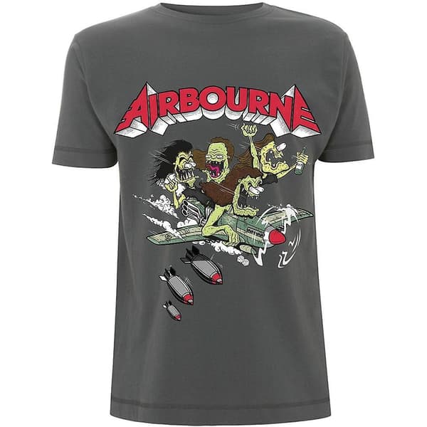 Airbourne Unisex vuxen Nitro bomulls t-shirt