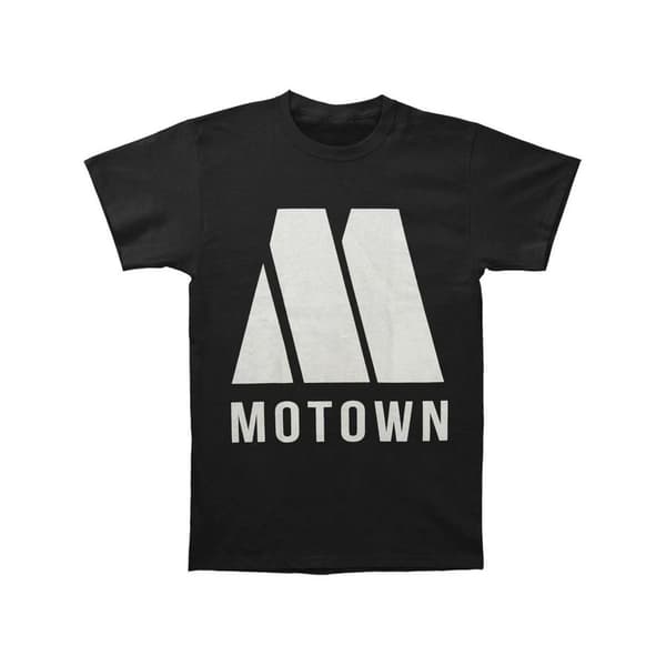 Motown Records Unisex Adult M Logo T-Shirt