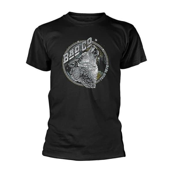 Bad Company Unisex Adult Wolf Cotton T-Shirt