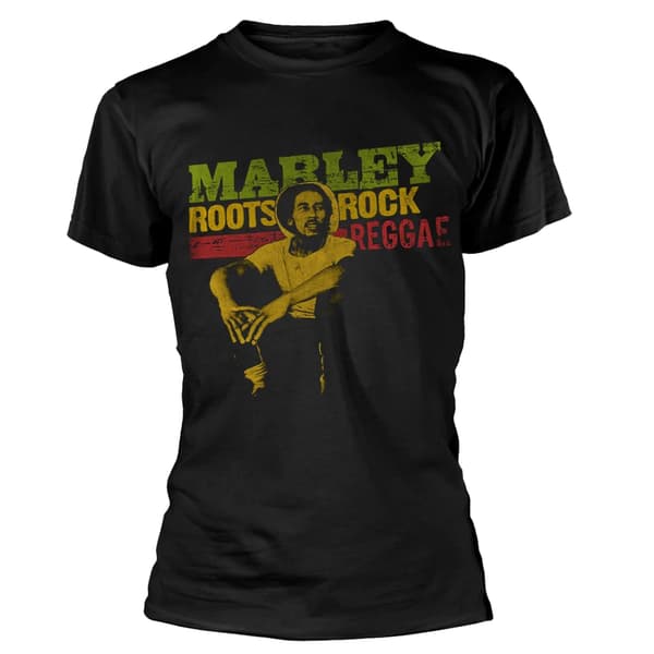 Bob Marley Roots Rock Reggae - T-shirt för kvinnor/damer