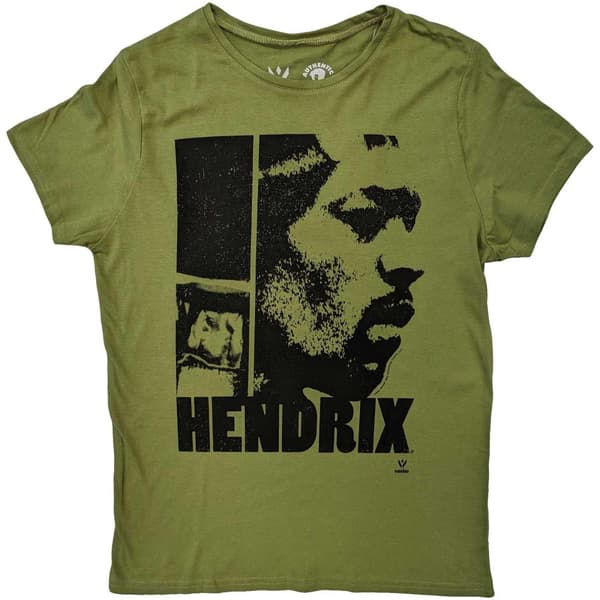 Jimi Hendrix Dam/Lady Let Me Live T-shirt i bomull