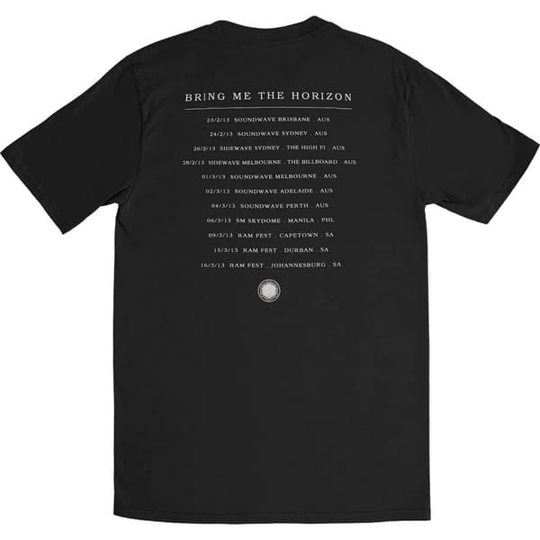Bring Me The Horizon Unisex vuxen Sempiternal Tour T-shirt