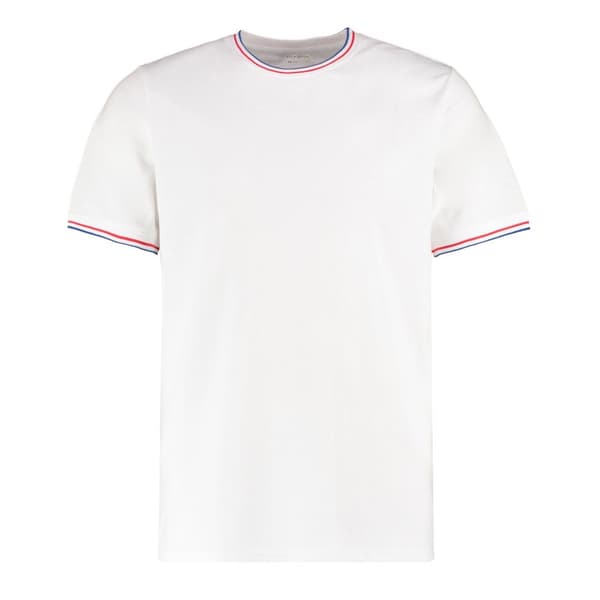 Kustom Kit Mens Tipped Fashion T-Shirt