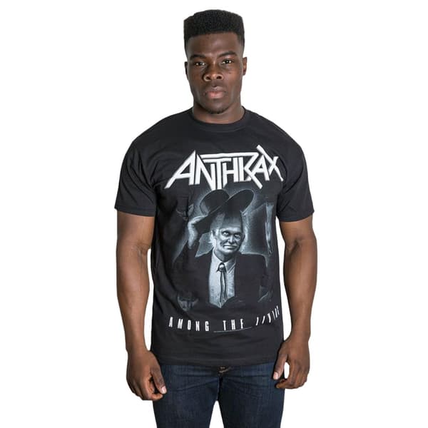 Anthrax Unisex vuxen Among The Living T-shirt i bomull