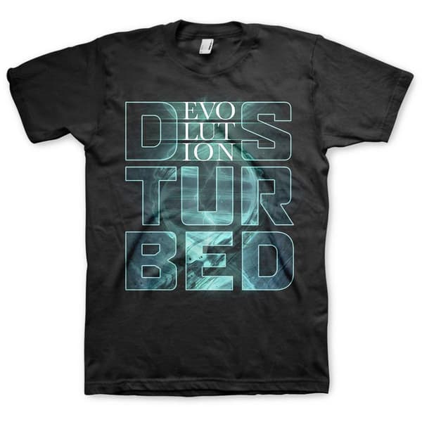 Disturbed Unisex Adult Evolution T-Shirt