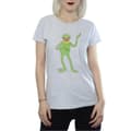 Miniatyrbild 1 av 5: The Muppets Dam/Tjej - Classic Kermit - T-shirt i värmegrått