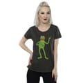 Miniatyrbild 2 av 5: The Muppets Dam/Tjej - Classic Kermit - T-shirt i värmegrått