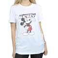 Pikkukuva 5 / 5: Disney Womens/Ladies Presents Mickey Mouse Cotton Boyfriend T-Shirt