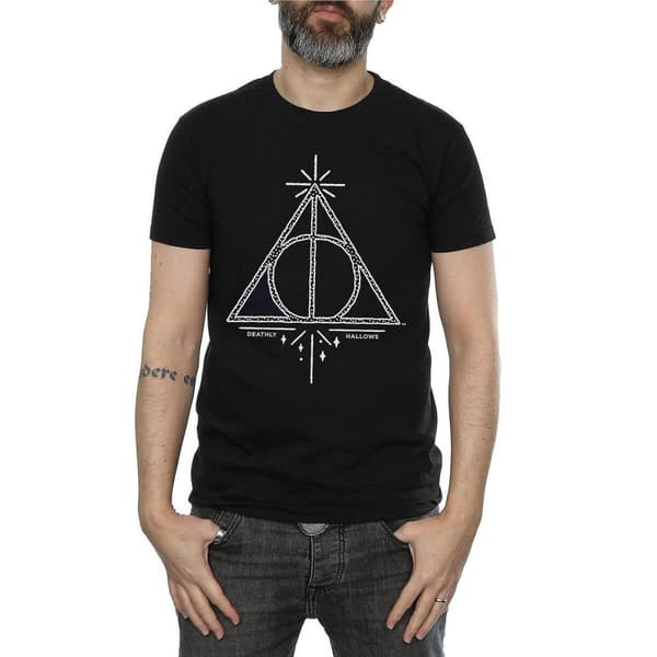 Harry Potter Dödsrelikerna t-shirt i bomull för herrar