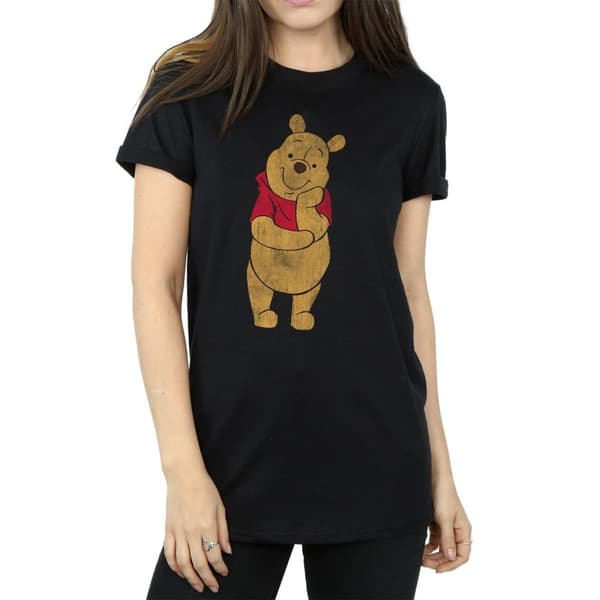 Winnie the Pooh Womens/Ladies Cotton Boyfriend T-Shirt