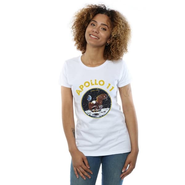 NASA Womens/Ladies Apollo 11 Cotton T-Shirt