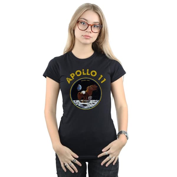NASA Womens/Ladies Apollo 11 Cotton T-Shirt