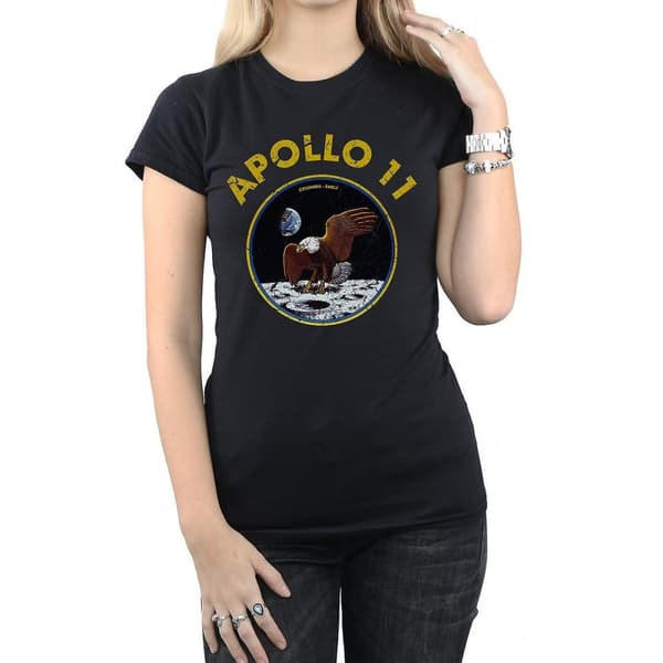 NASA Womens/Ladies Apollo 11 Cotton T-Shirt
