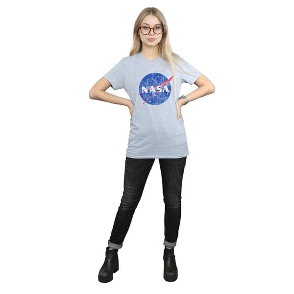 NASA Dam/Lady Classic Insignia Logo Boyfriend T-shirt