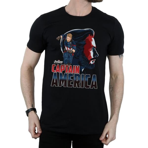 Avengers Infinity War Herr Captain America T-Shirt
