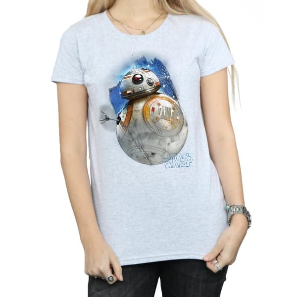 Star Wars: The Last Jedi Womens/Ladies BB-8 Brushed Cotton T-Shirt