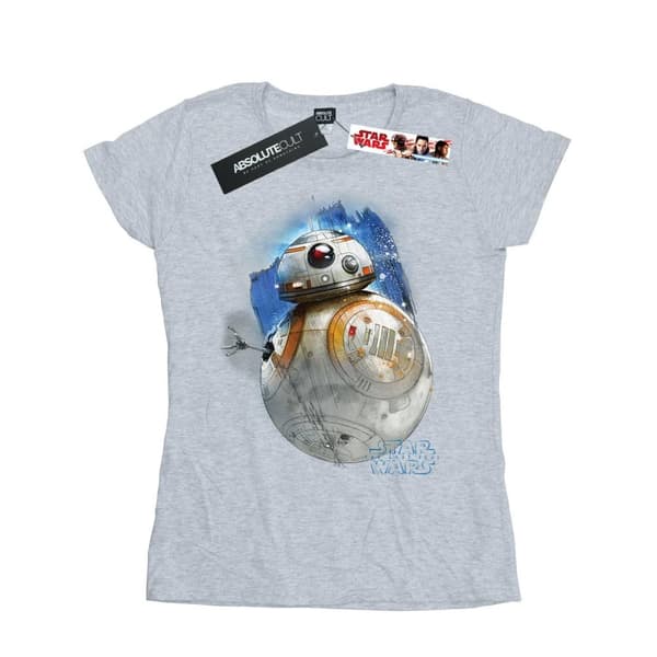 Star Wars: The Last Jedi Womens/Ladies BB-8 Brushed Cotton T-Shirt