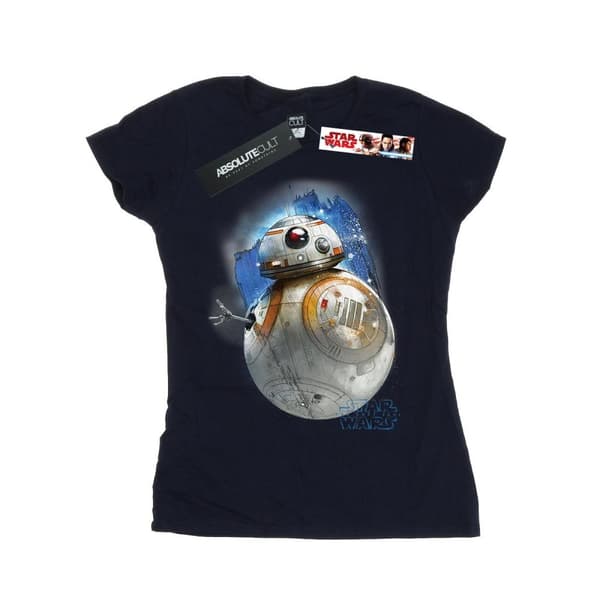 Star Wars: The Last Jedi Womens/Ladies BB-8 Brushed Cotton T-Shirt