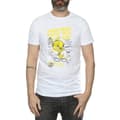 Miniatyrbillede 3 af 5: Looney Tunes Mens More Puddy Tats Tweety Cotton T-Shirt
