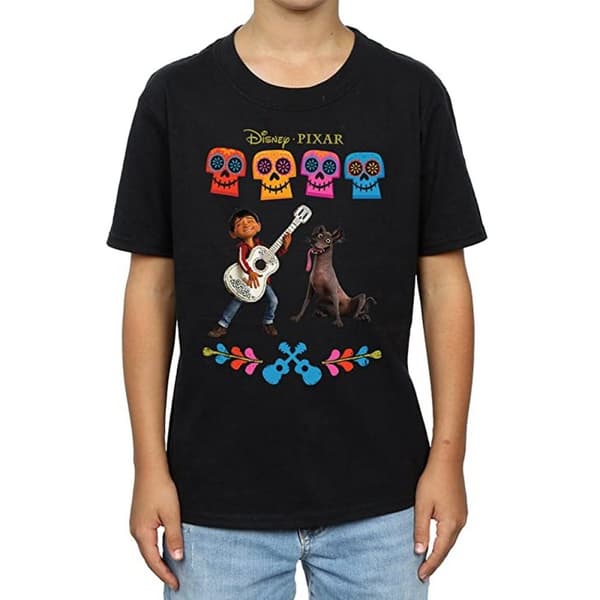 Coco Boys Miguel Logo Cotton T-Shirt