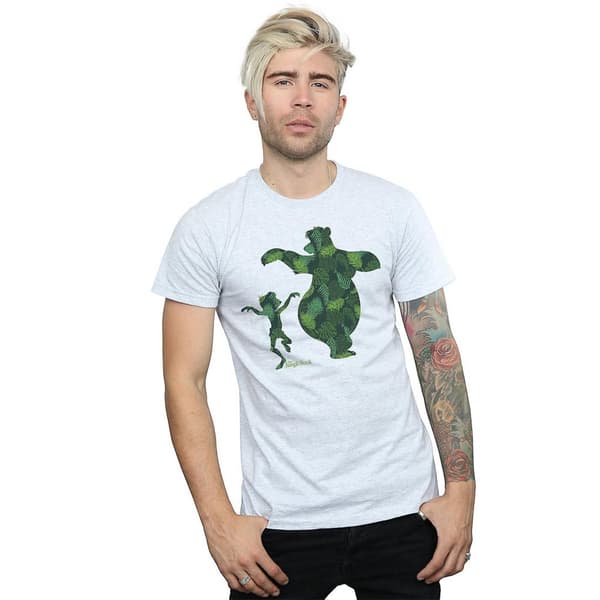 Jungle Book Mens Mowgli And Baloo Dance Cotton T-Shirt