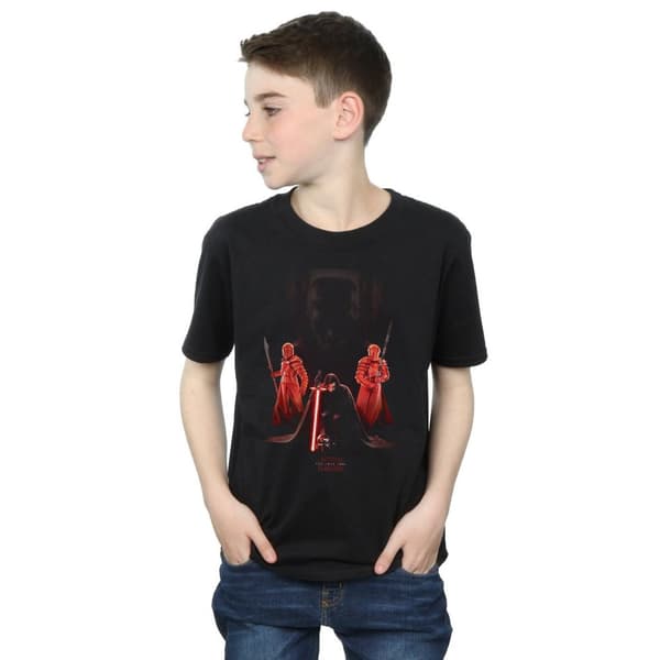 Star Wars: The Last Jedi T-shirt i bomull med Kylo Ren på knä för pojkar