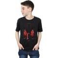 Miniatyrbild 2 av 5: Star Wars: The Last Jedi T-shirt i bomull med Kylo Ren på knä för pojkar