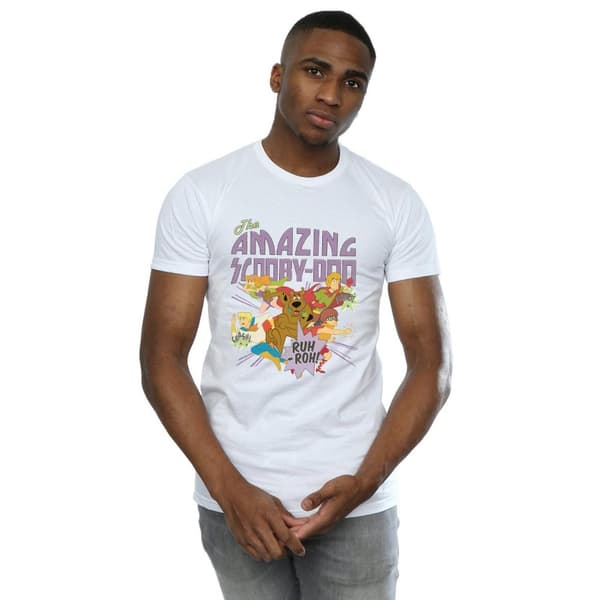 Scooby Doo Mens The Amazing Scooby Cotton T-Shirt