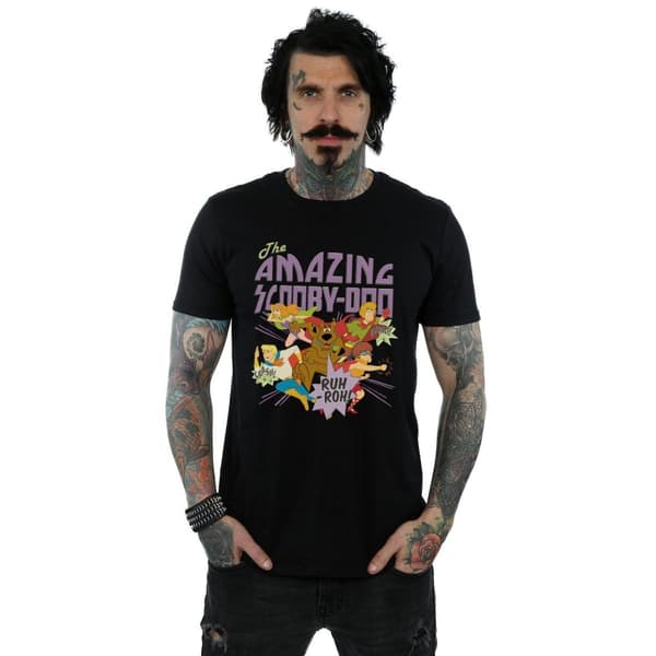 Scooby Doo The Amazing Scooby - bomulls-T-shirt för herrar