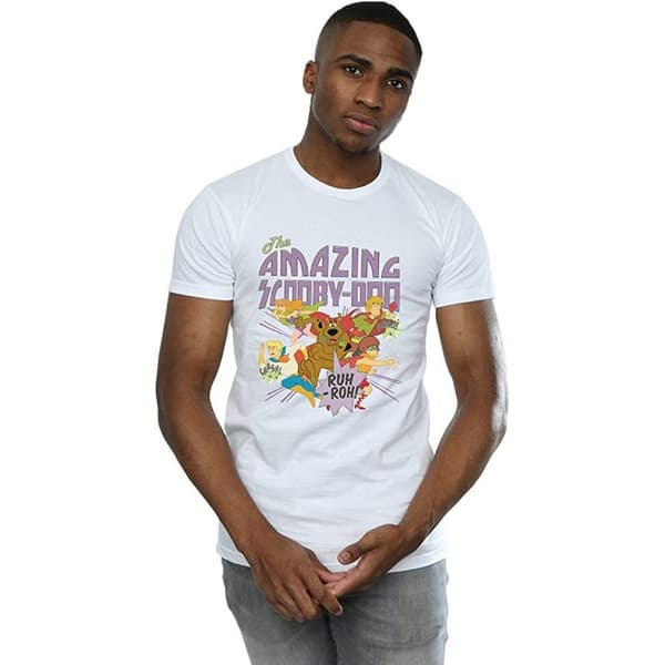 Scooby Doo Mens The Amazing Scooby Cotton T-Shirt