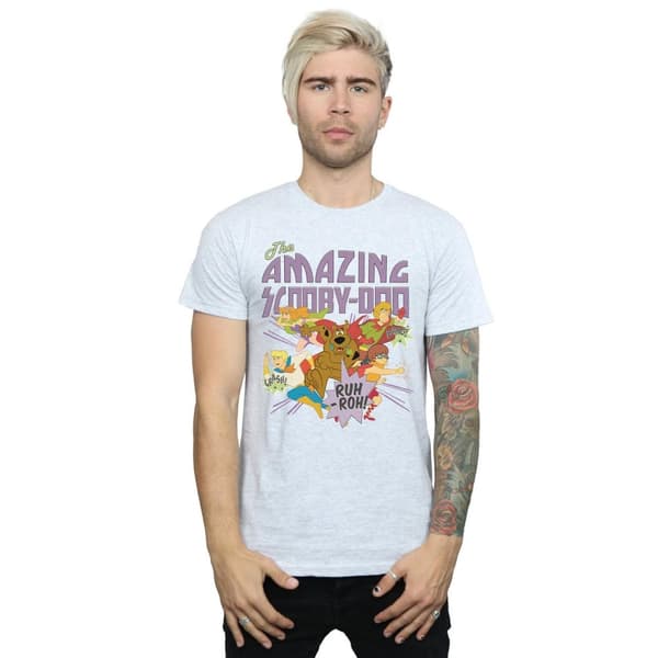 Scooby Doo Mens The Amazing Scooby Cotton T-Shirt