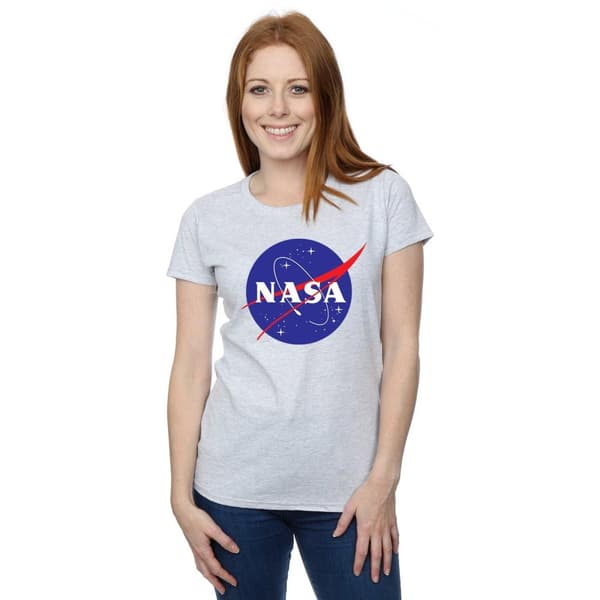 NASA Dam/Tjej - Insignia T-shirt med logotyp