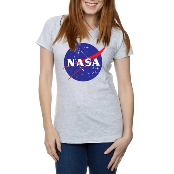 NASA Dam/Tjej - Insignia T-shirt med logotyp