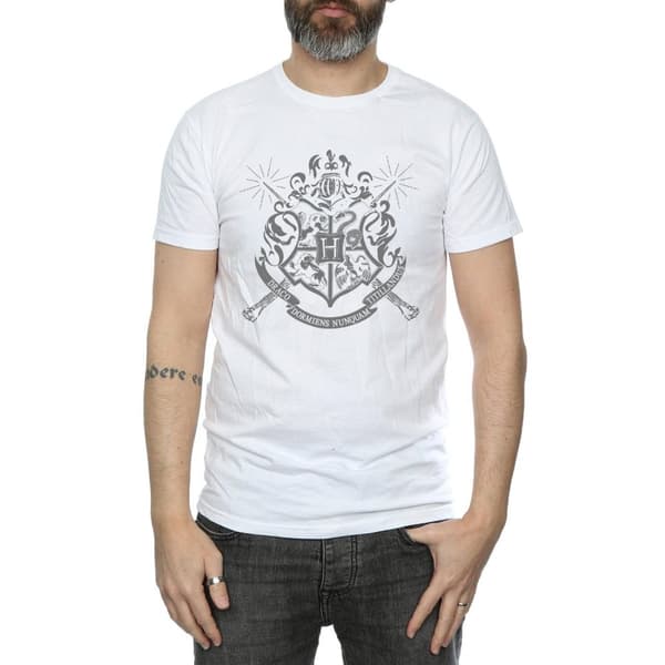 Harry Potter Hogwarts Houses T-shirt i bomull för herrar