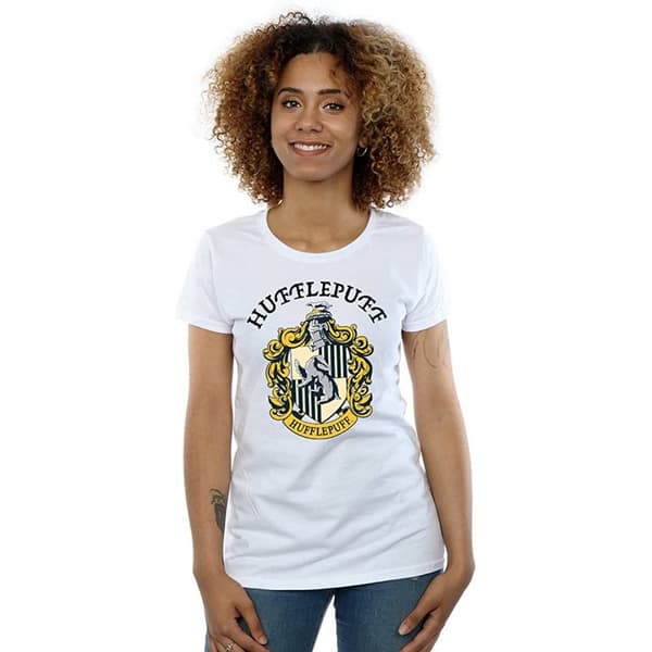 Harry Potter Womens/Ladies Hufflepuff Cotton T-Shirt
