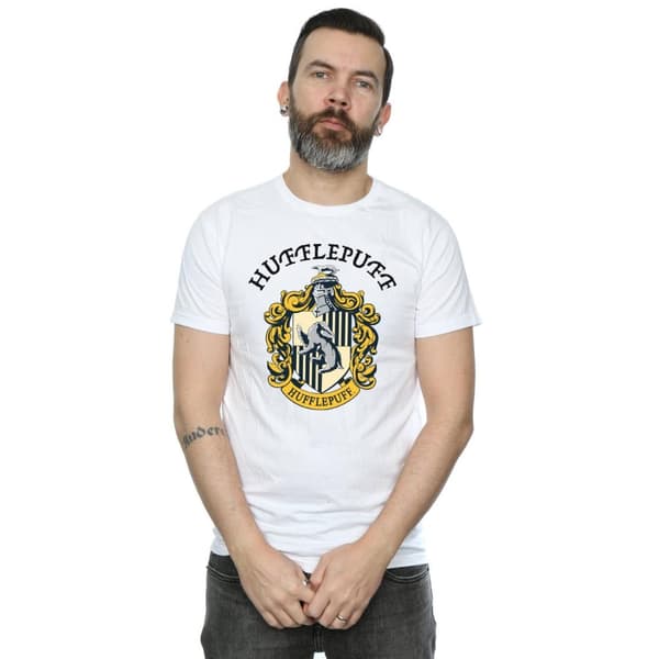 Harry Potter Mens Hufflepuff Cotton T-Shirt
