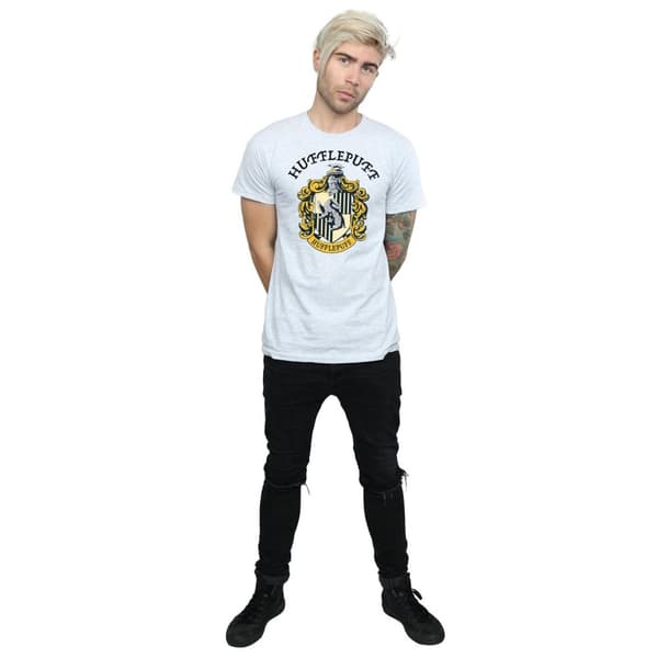 Harry Potter Mens Hufflepuff Cotton T-Shirt