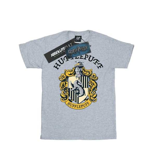 Harry Potter Mens Hufflepuff Cotton T-Shirt