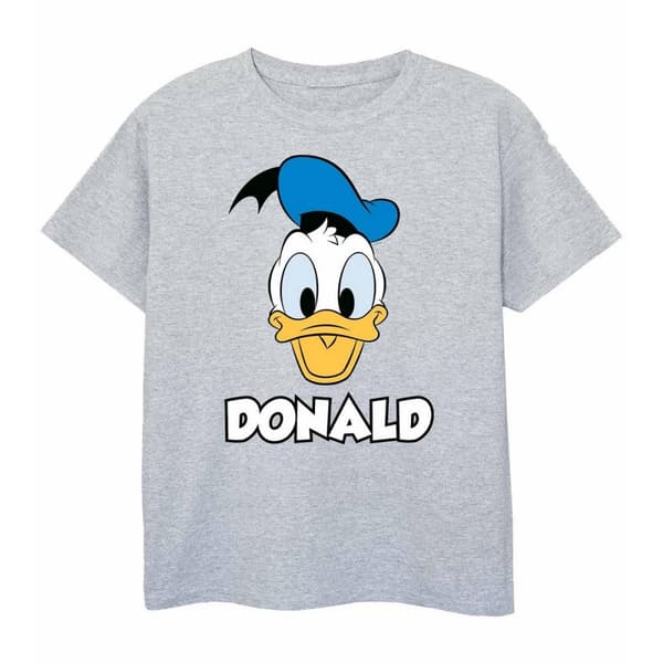Disney T-shirt med Kalle Anka-ansikte för pojkar