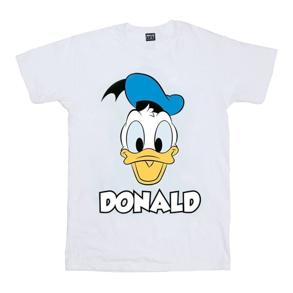 Disney T-shirt med Kalle Anka-ansikte för pojkar